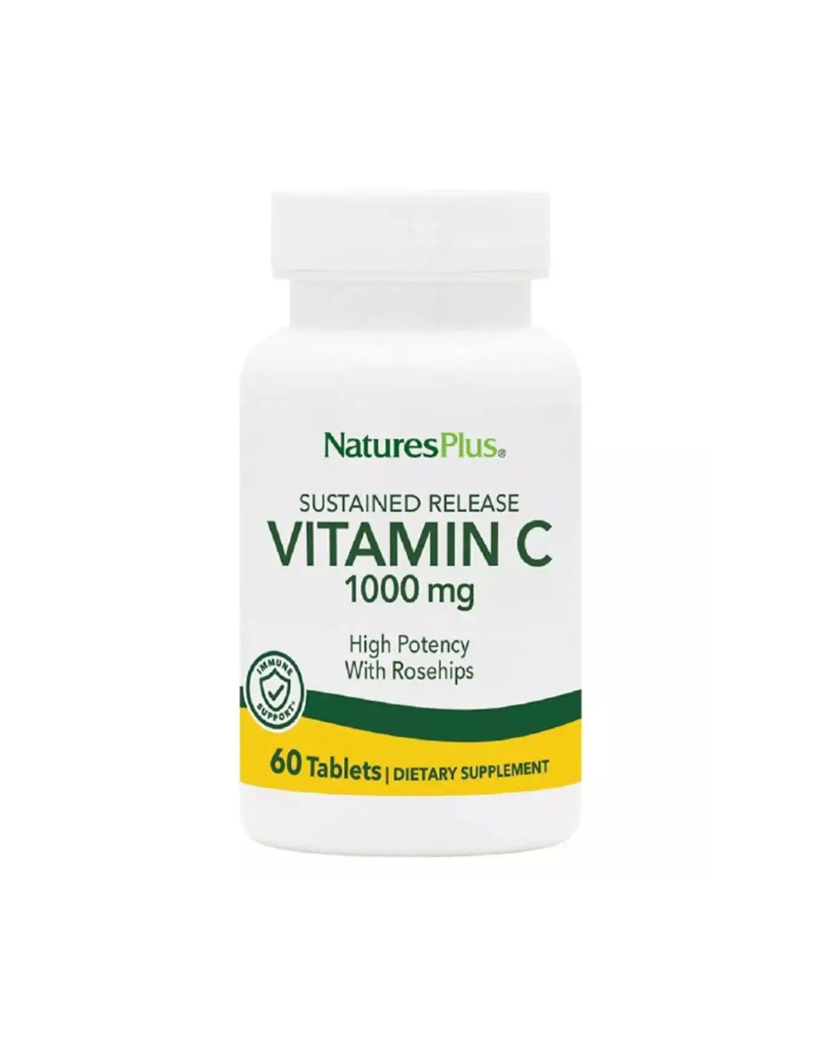 Вітамін С уповільненого вивільнення 1000 мг | 60 таб Natures Plus 20205295