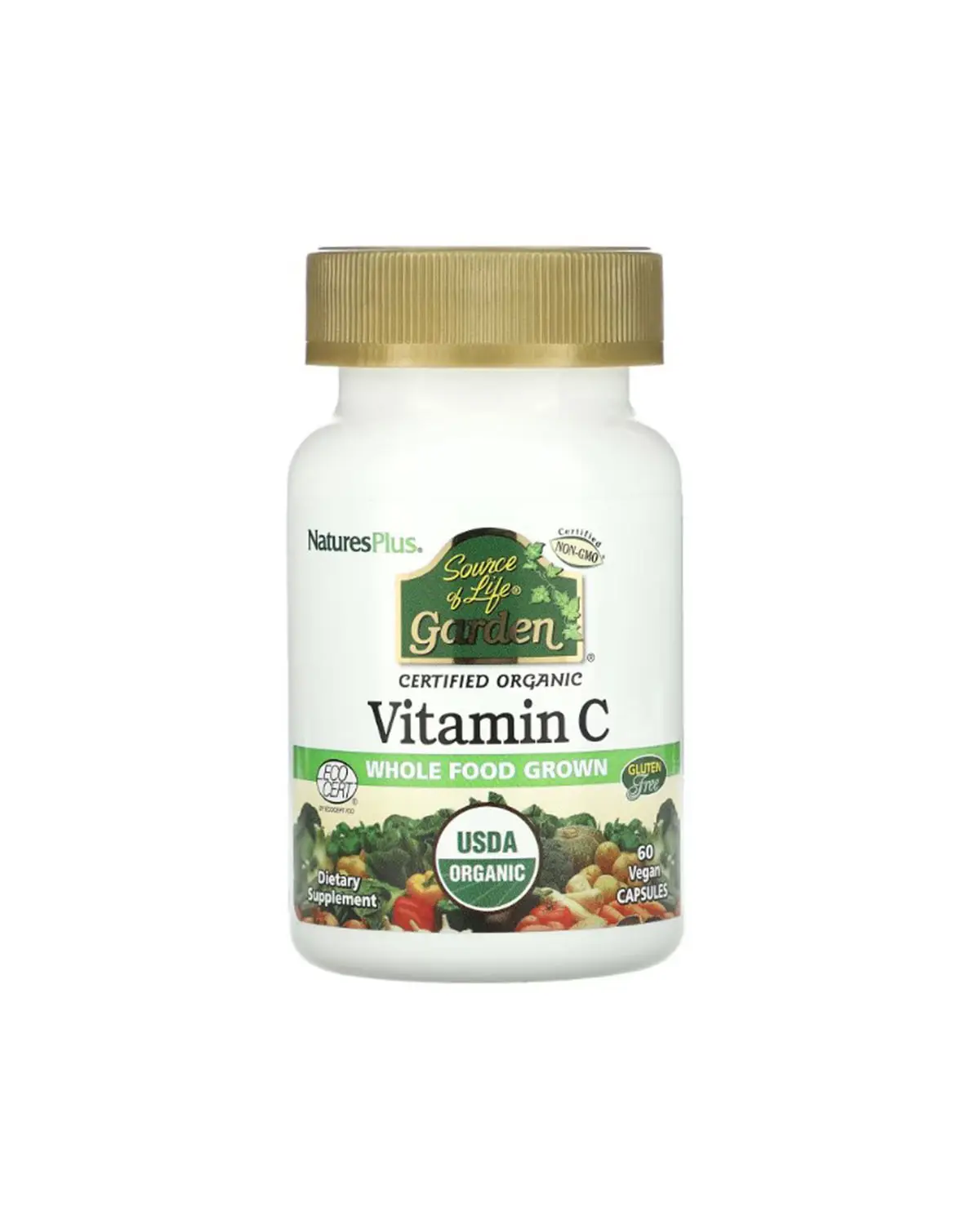 Витамин С органический 500 мг | 60 кап Natures Plus 20205299