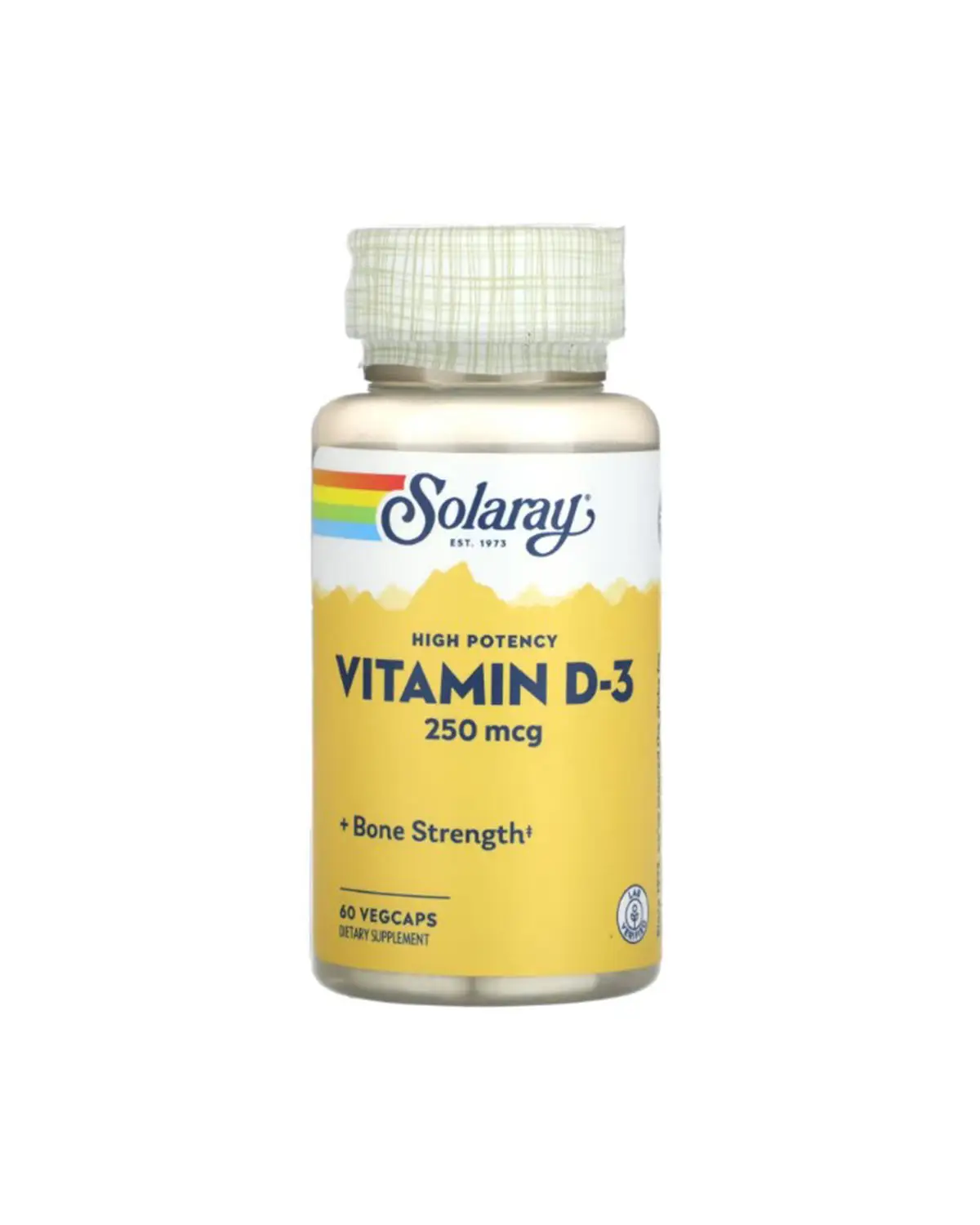 Витамин D3 250 мкг | 60 кап Solaray 20205318