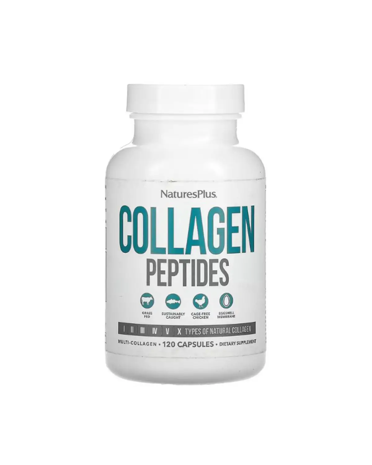 Колагенові пептиди | 120 кап Natures Plus 20205328