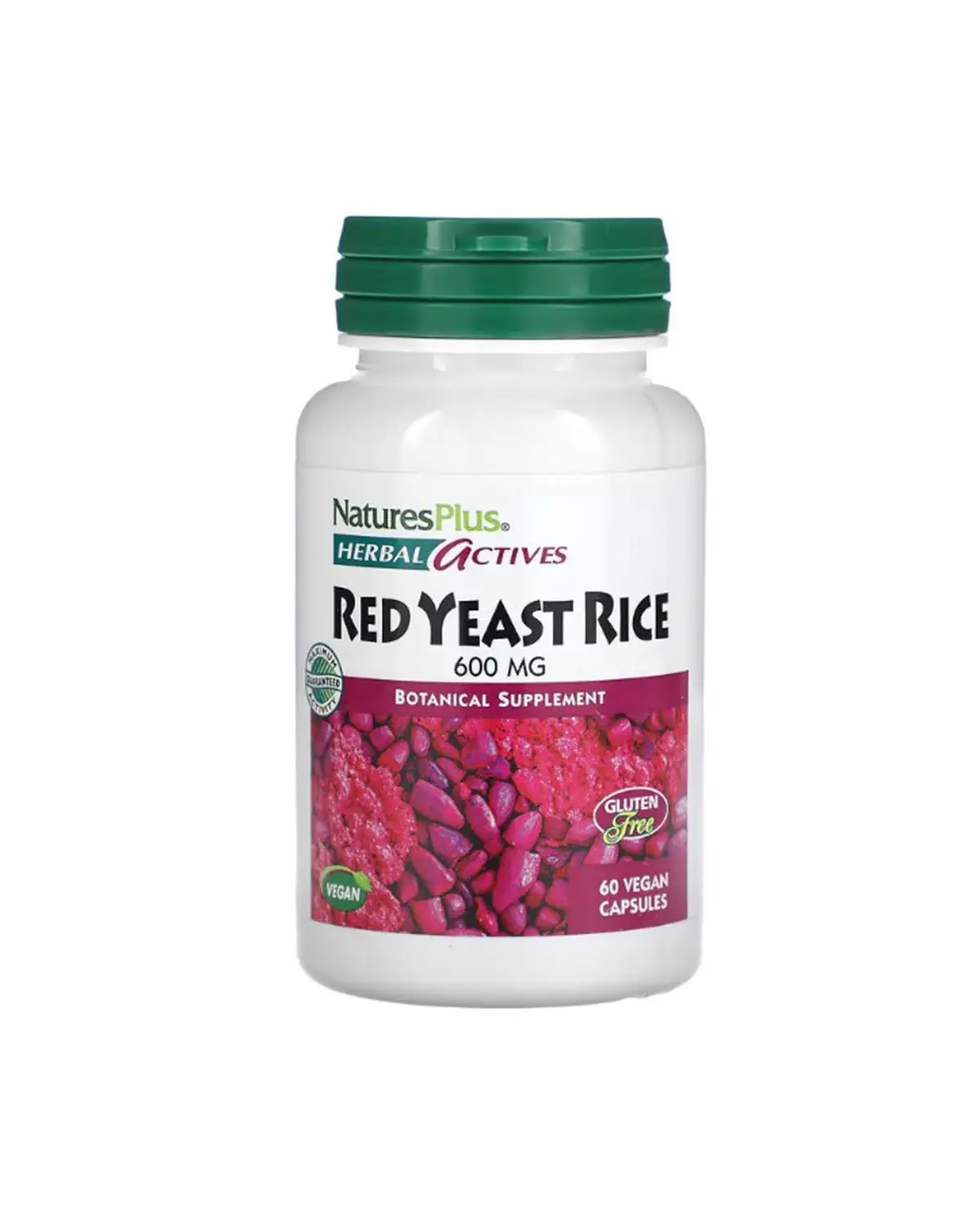 Красный дрожжевой рис 600 мг | 60 кап Natures Plus 20205357