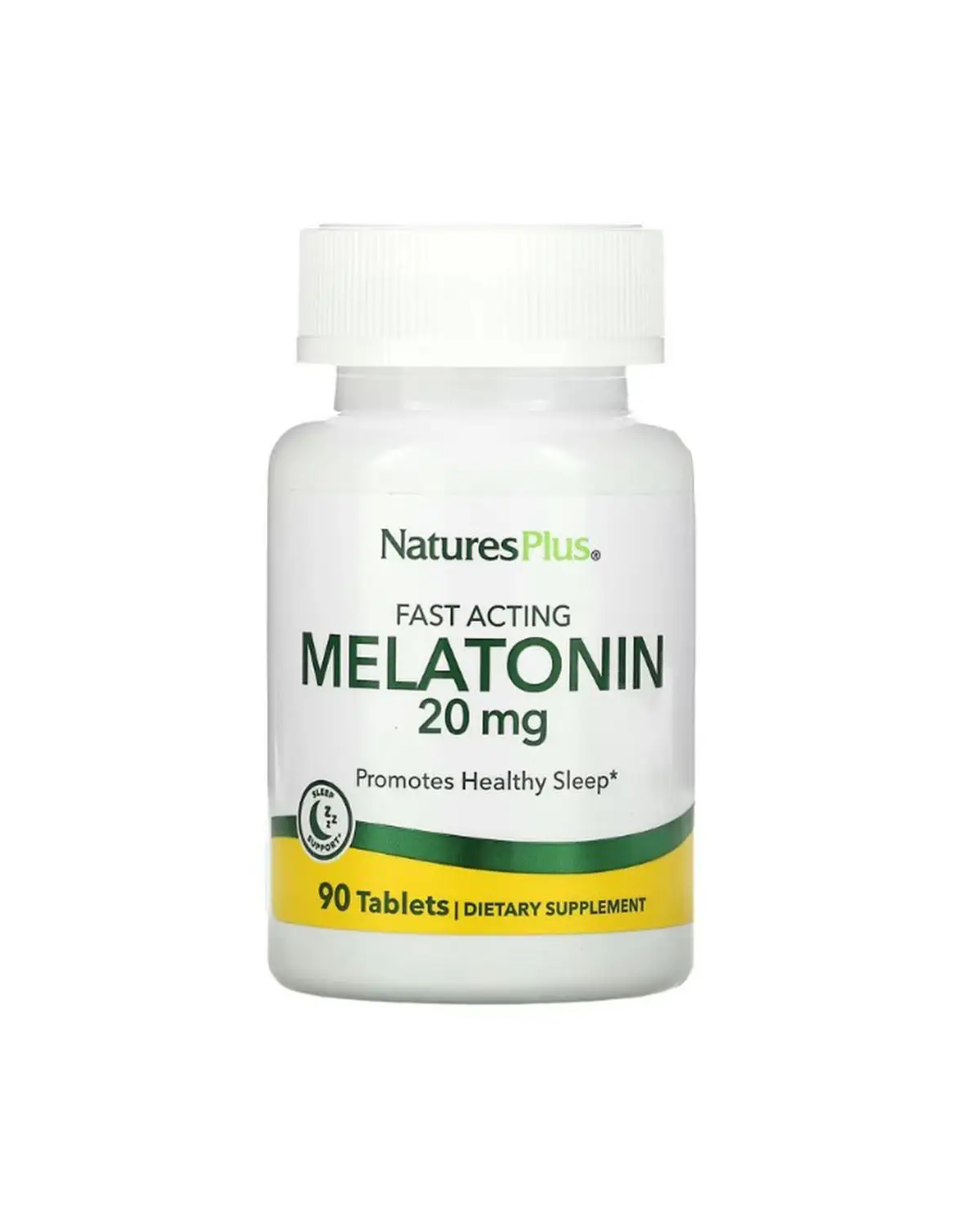 Мелатонін швидкодіючий 20 мг | 90 таб Natures Plus 20205367