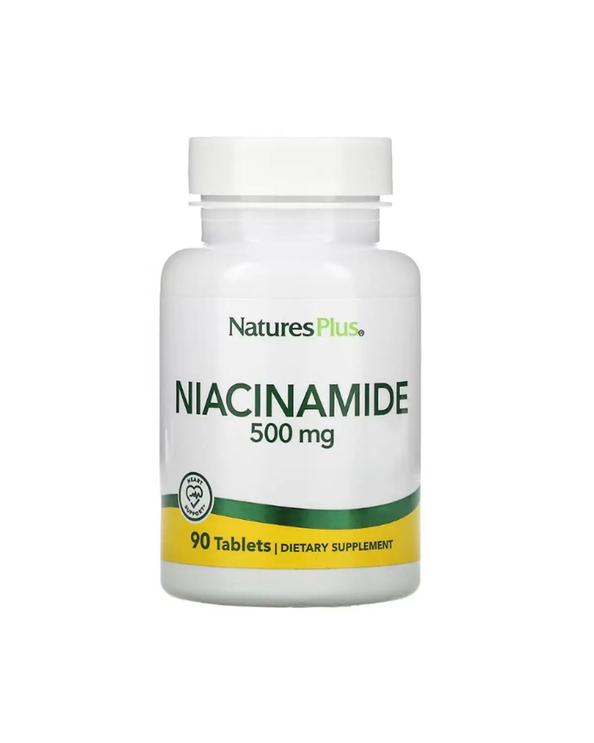 Ніацинамід (В3) 500 мг | 90 таб Natures Plus 20205385