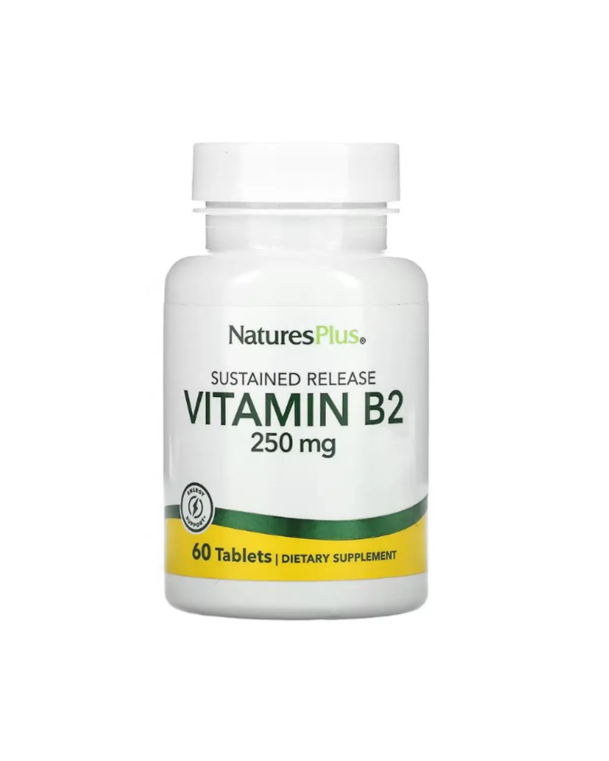 Витамин В2 ( рибофлавин ) 250 мг | 60 таб Natures Plus 20205406