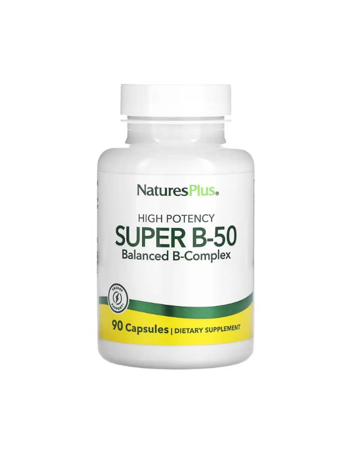 Комплекс витаминов B | 90 кап Natures Plus 20205410