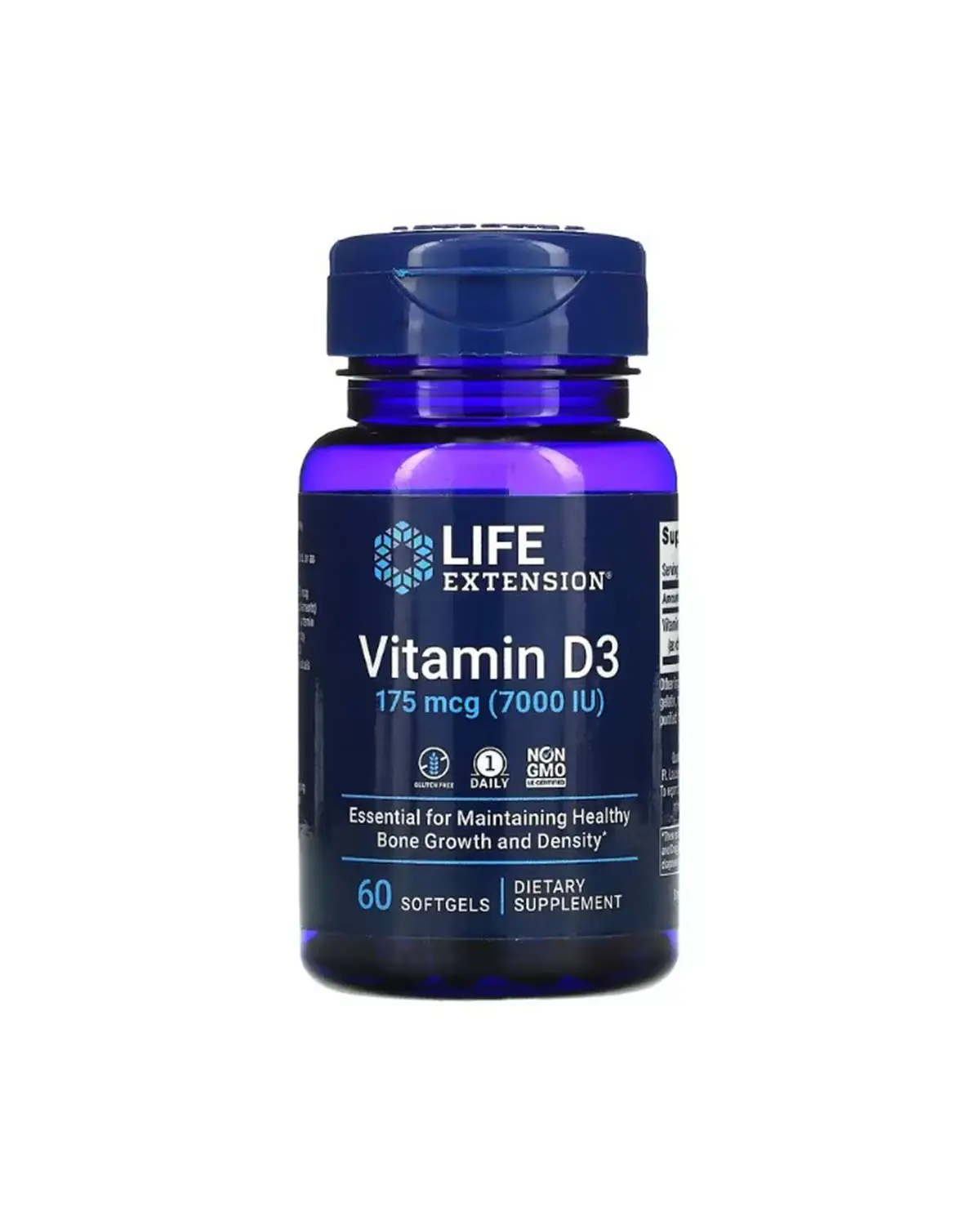 Витамин D3 7000 МЕ | 60 кап Life Extension 20205436