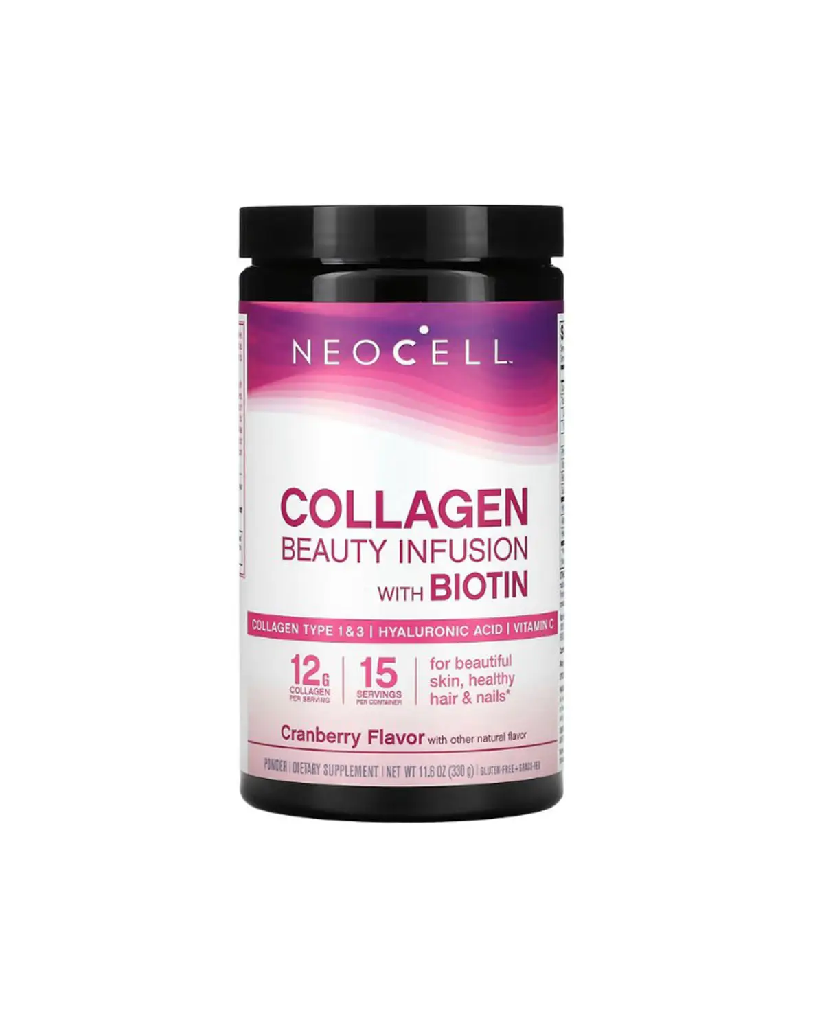Колаген з біотином суміш для напоїв журавлина | 330 г Neocell 20205450