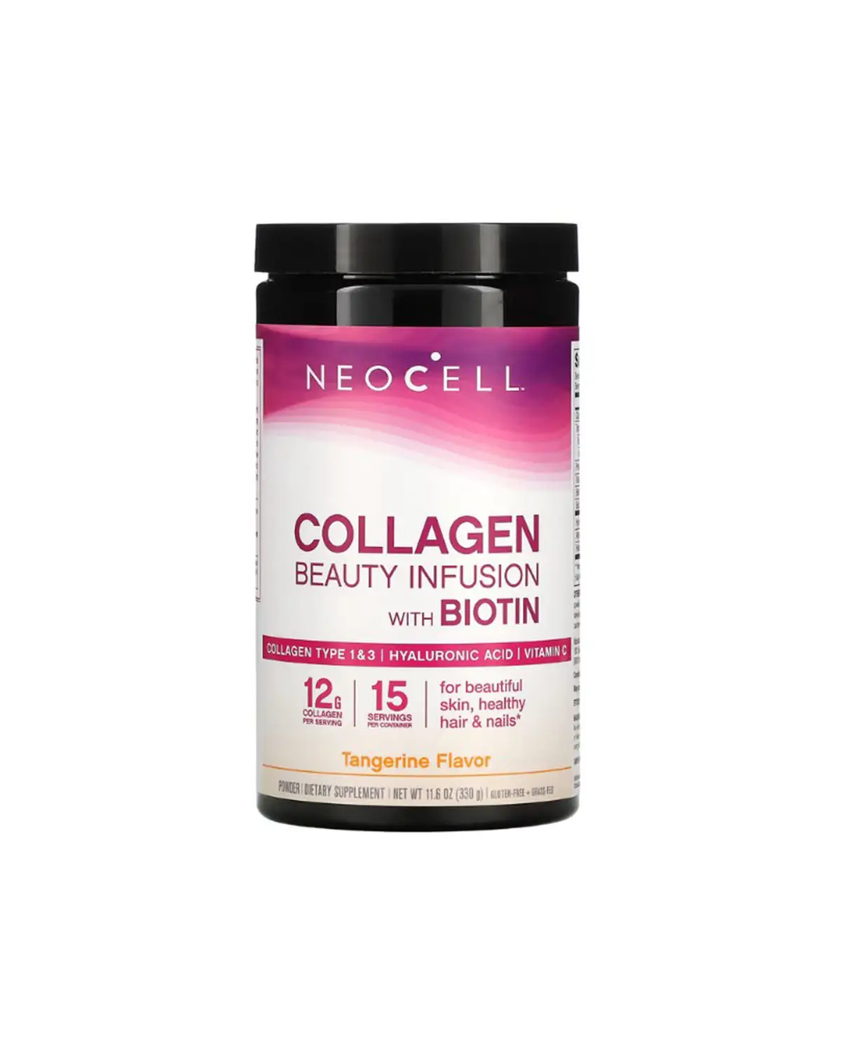 Колаген з біотином суміш для напоїв мандарин | 330 г Neocell 20205451