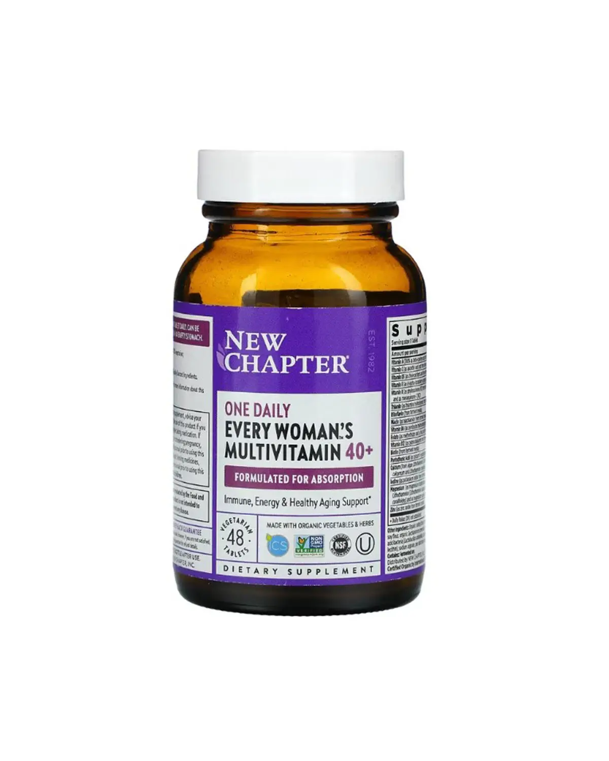 Мультивитамины для женщин 40+ | 48 таб New Chapter 20205464