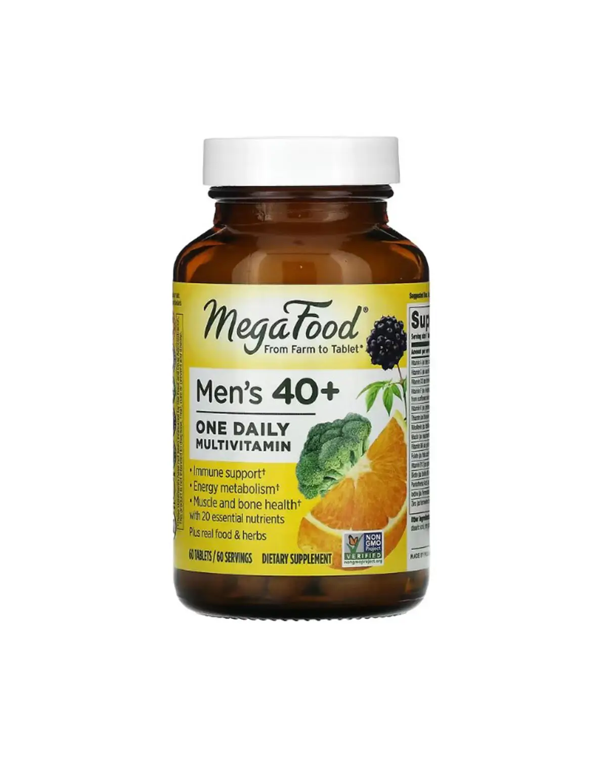 Мультивітаміни для чоловіків 40+ | 60 таб MegaFood 20205525