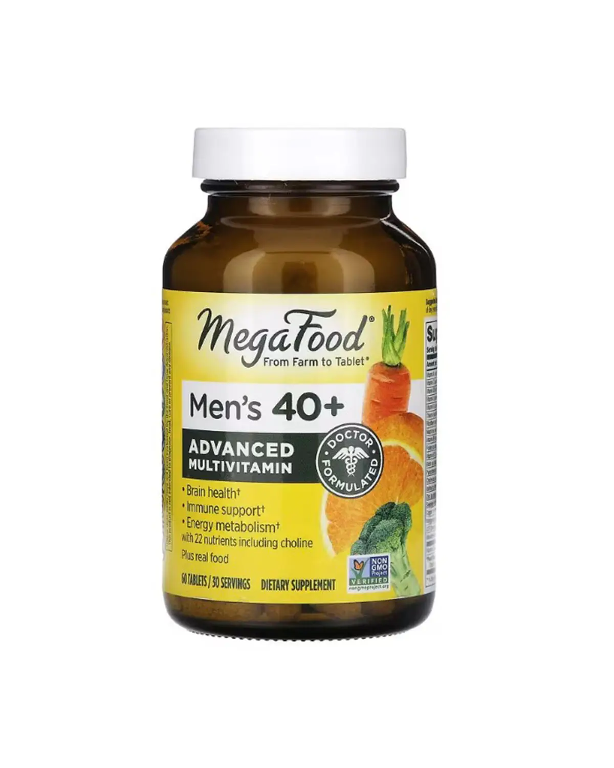 Мультивитамины для мужчин 40+ | 60 таб MegaFood 20205526