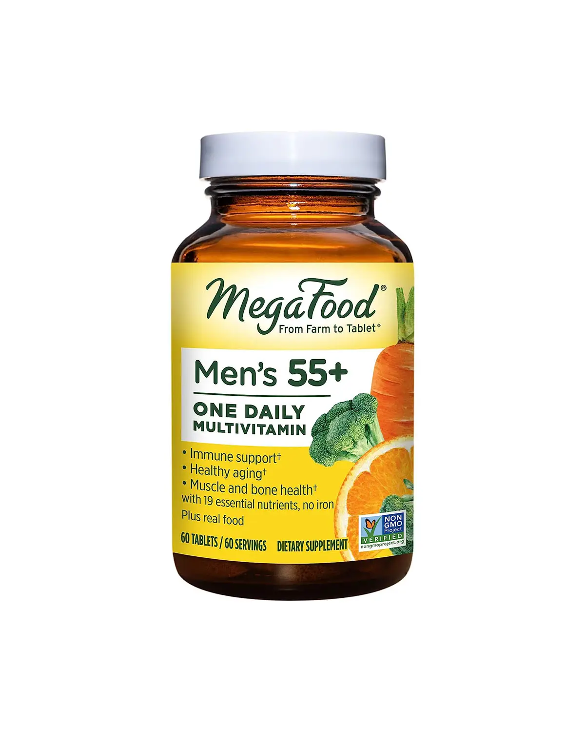 Мультивитамины для мужчин 55+ | 60 таб MegaFood 20205527