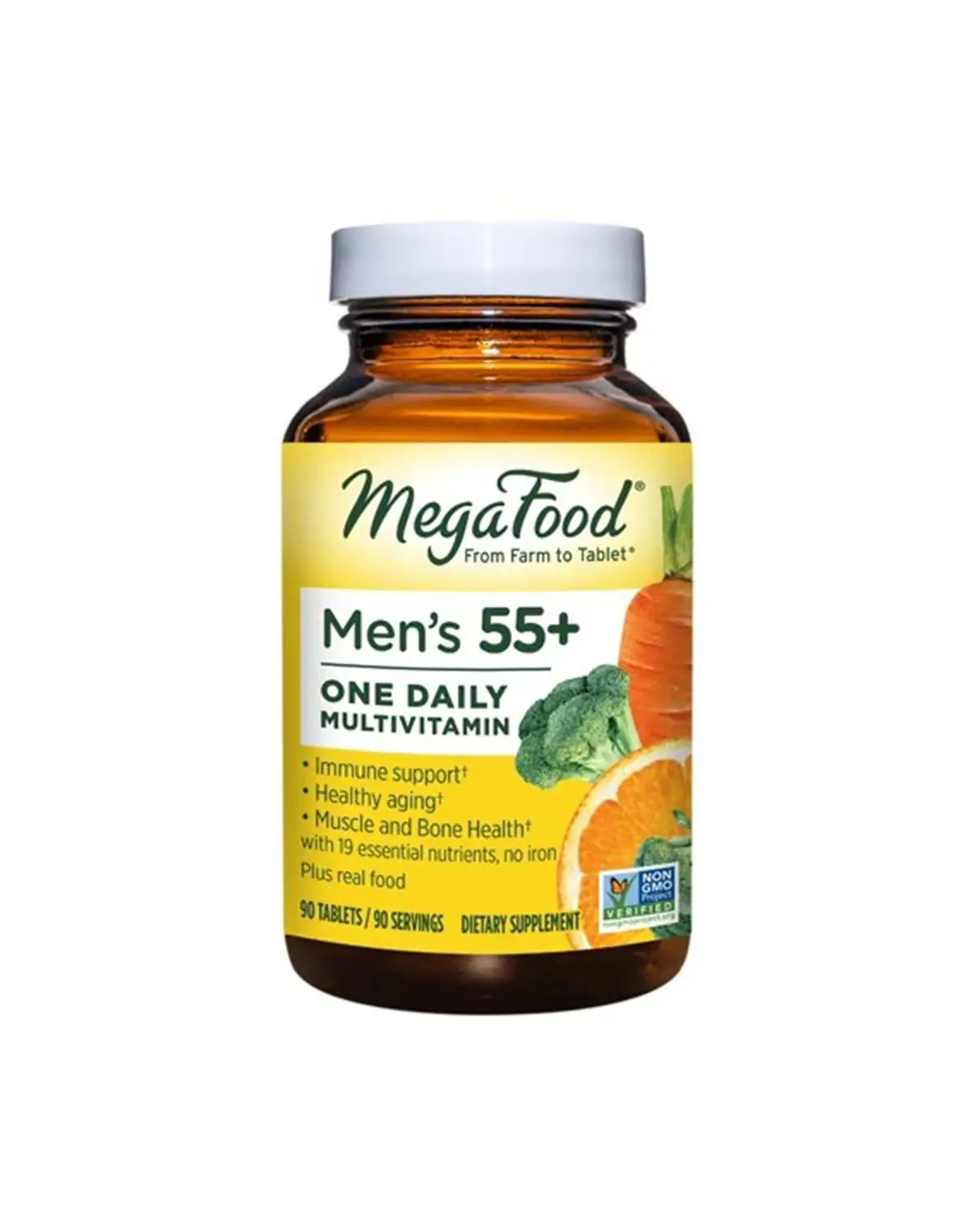 Мультивитамины для мужчин 55+ | 90 таб MegaFood 20205528