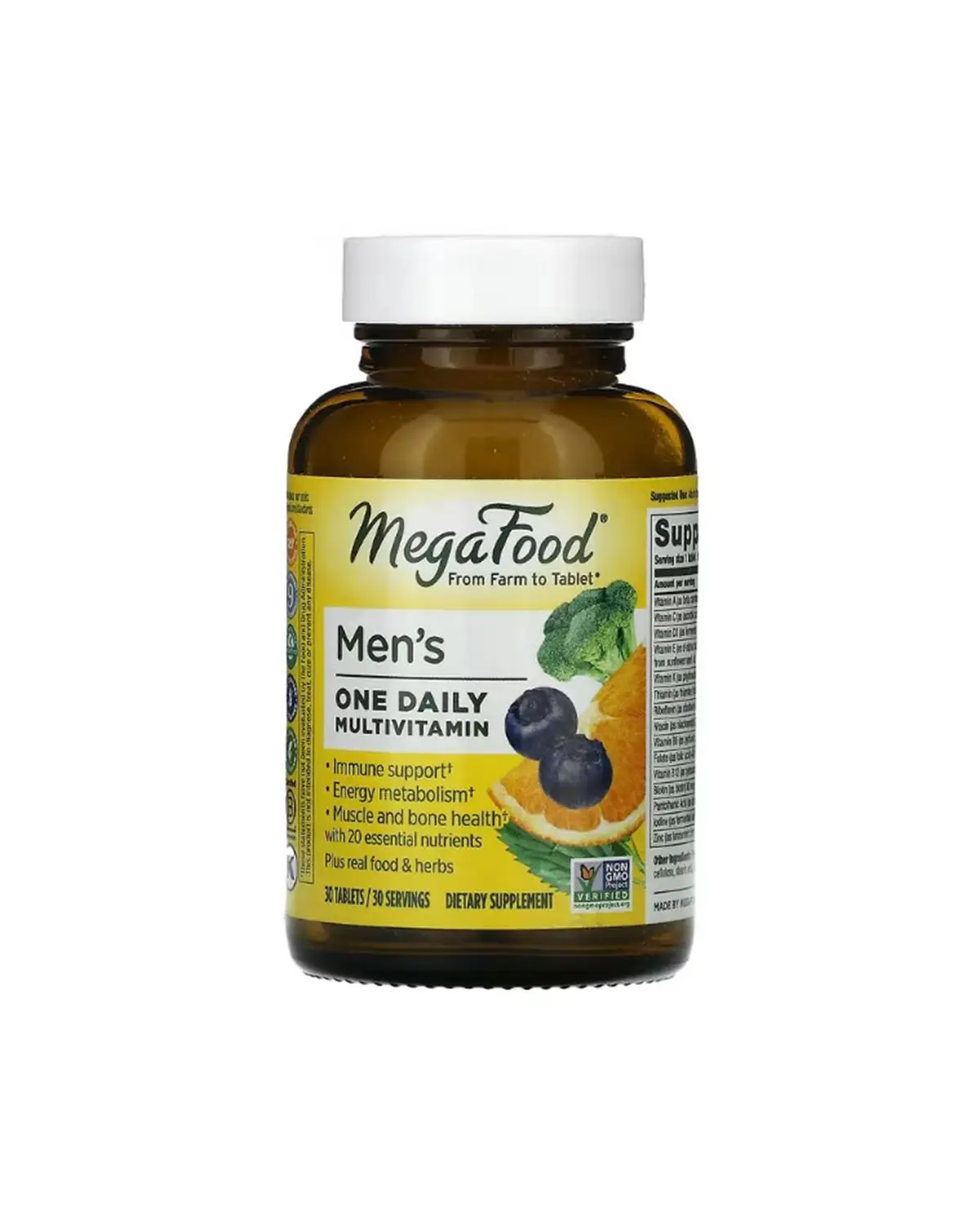 Мультивітаміни для чоловіків | 30 таб MegaFood 20205530