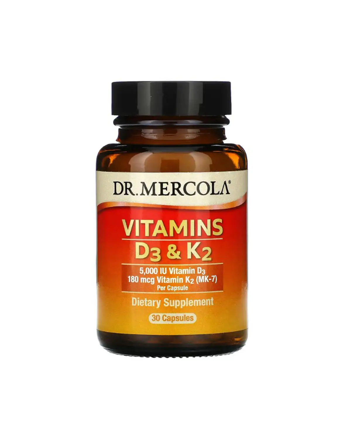 Вітаміни D3 і K2 | 30 кап Dr. Mercola 20205550