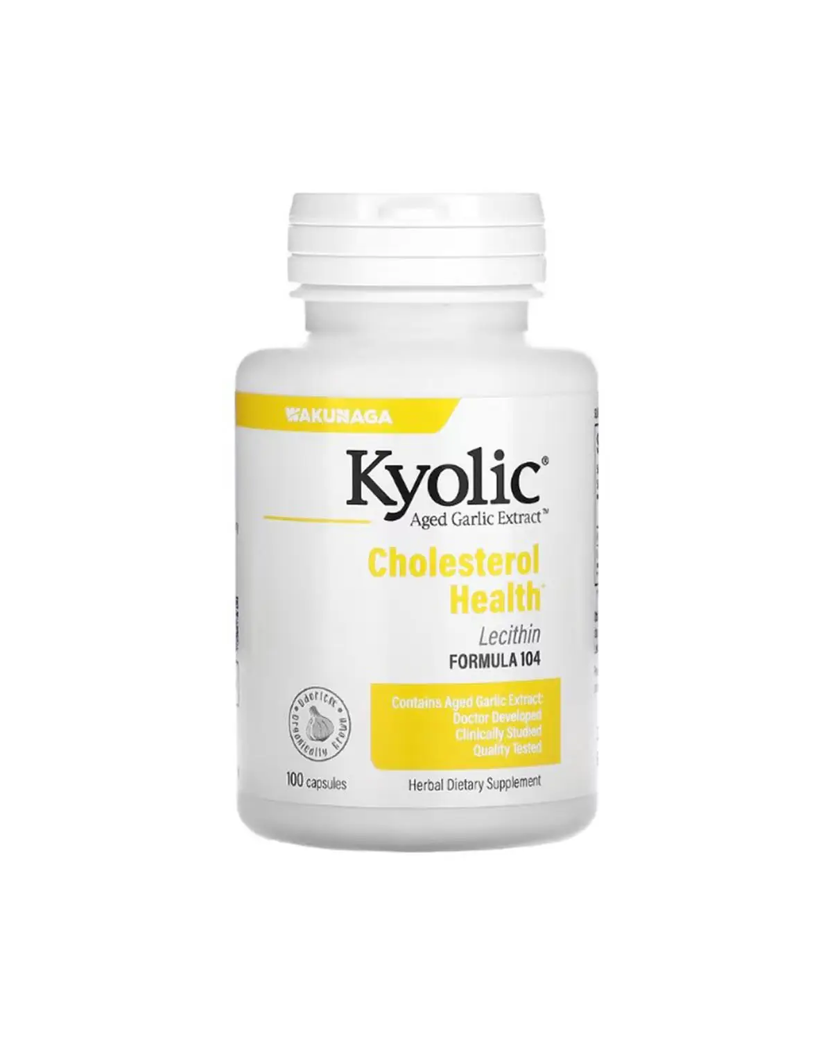 Экстракт чеснока с лецитином | 100 кап Kyolic 20205591
