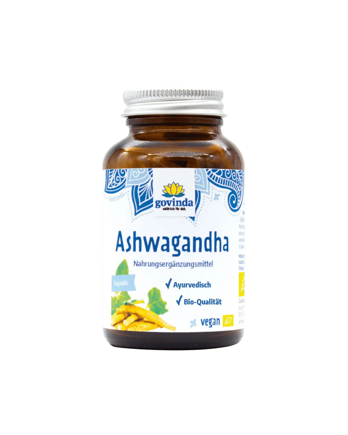 Ашваганда 450 мг | 90 кап (45 г) Govinda 20205609