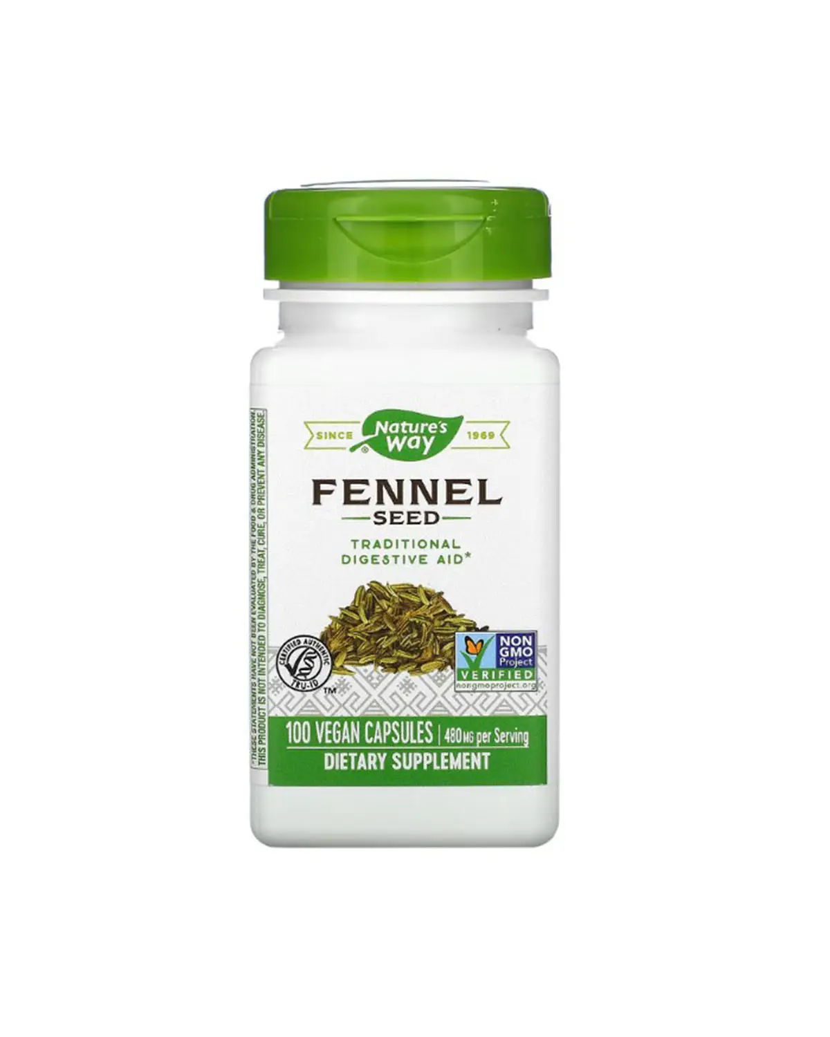 Семена фенхеля 480 мг | 100 кап Nature's Way 20205644