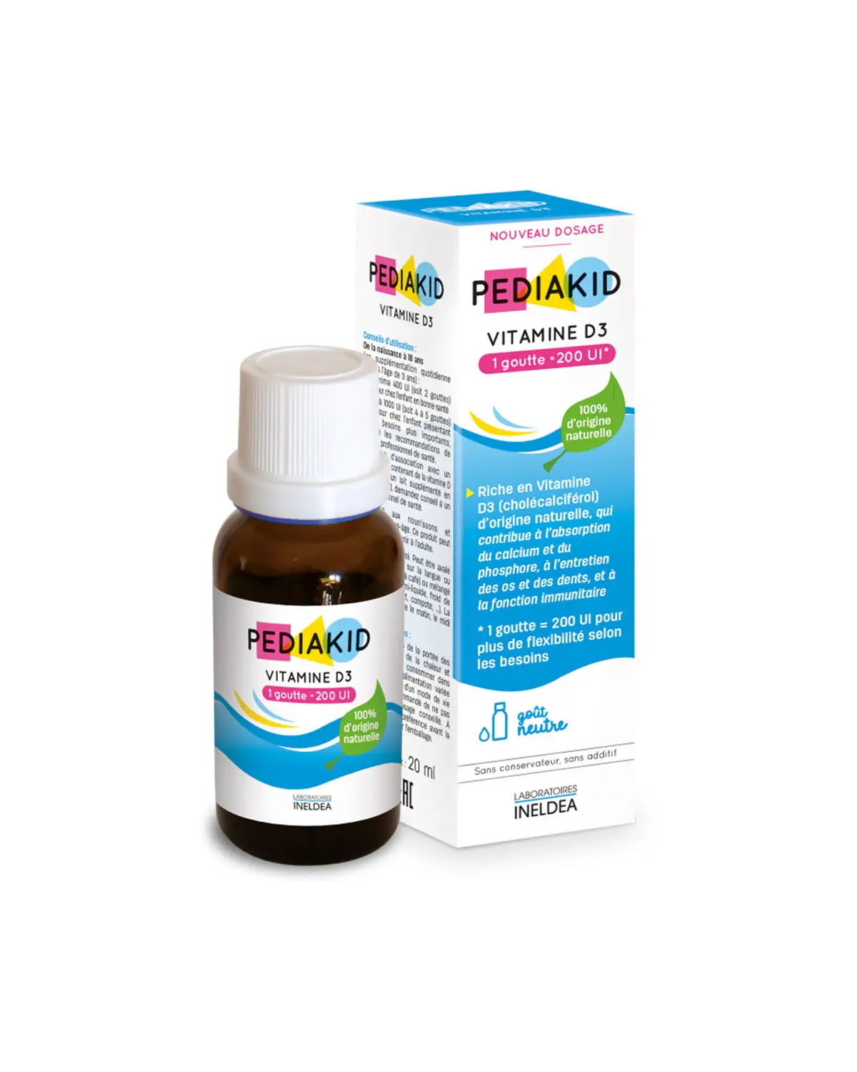 Витамин D3 для детей | 20 мл Pediakid 20205648