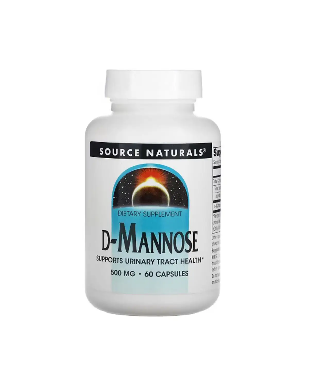 D-Манноза 500 мг - 60 кап Source Naturals 20205674