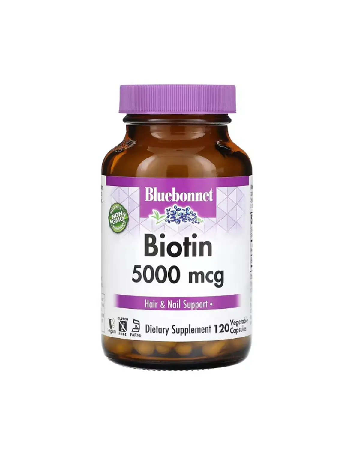 Биотин 5000 мкг | 120 кап Bluebonnet Nutrition 20205758