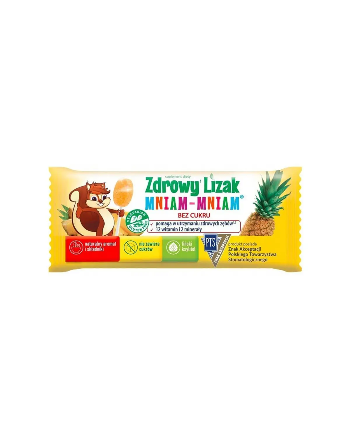 Леденец со вкусом ананаса с витаминами и минералами | 6 г Starpharma 20205823