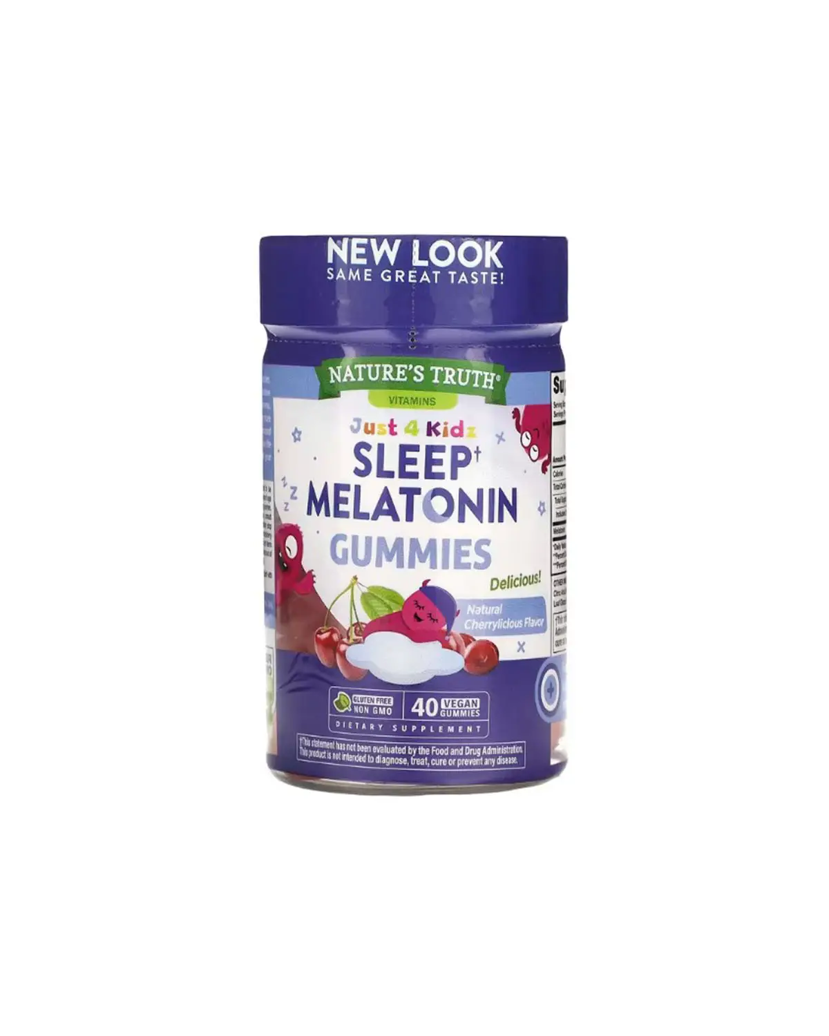 Мелатонин для детей вкус вишни | 40 жев таб Nature's Truth 20205830