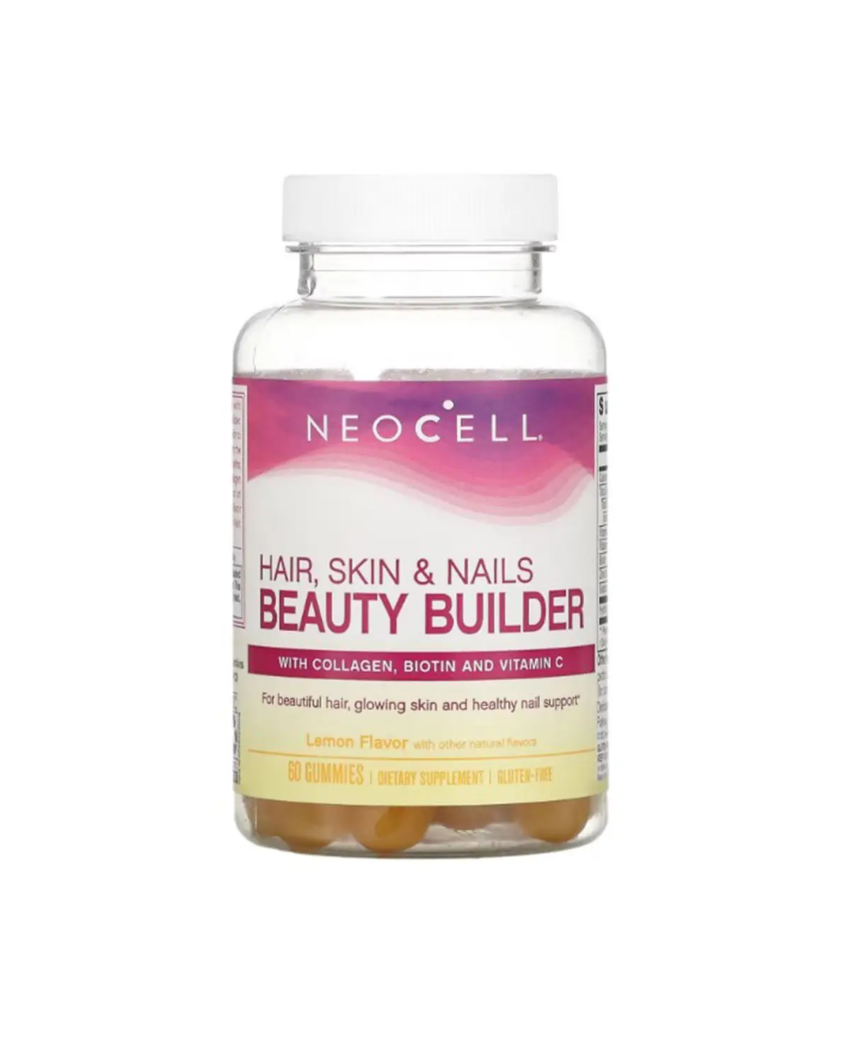 Вітаміни для волосся, шкіри та нігтів смак лимона | 60 жув таб Neocell 20205842
