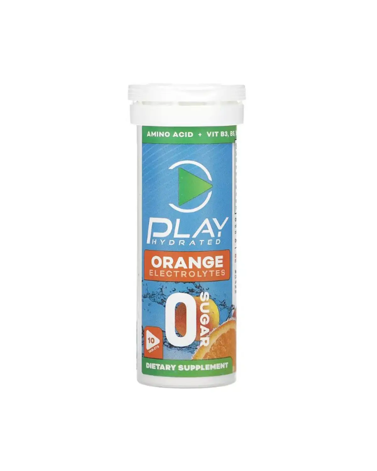 Электролиты апельсин | 10 таб Play Hydrated 20205849