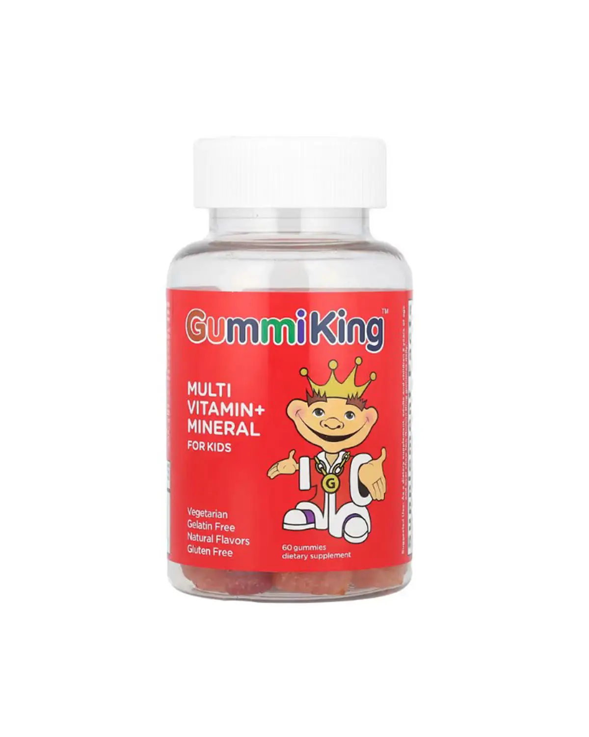 Мультивітаміни + мінерали для дітей | 60 жув таб GummiKing 20205852