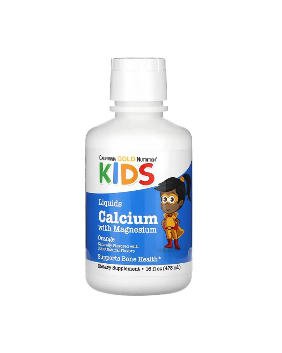 Дитячий рідкий кальцій з магнієм | 473 мл California Gold Nutrition 20205863