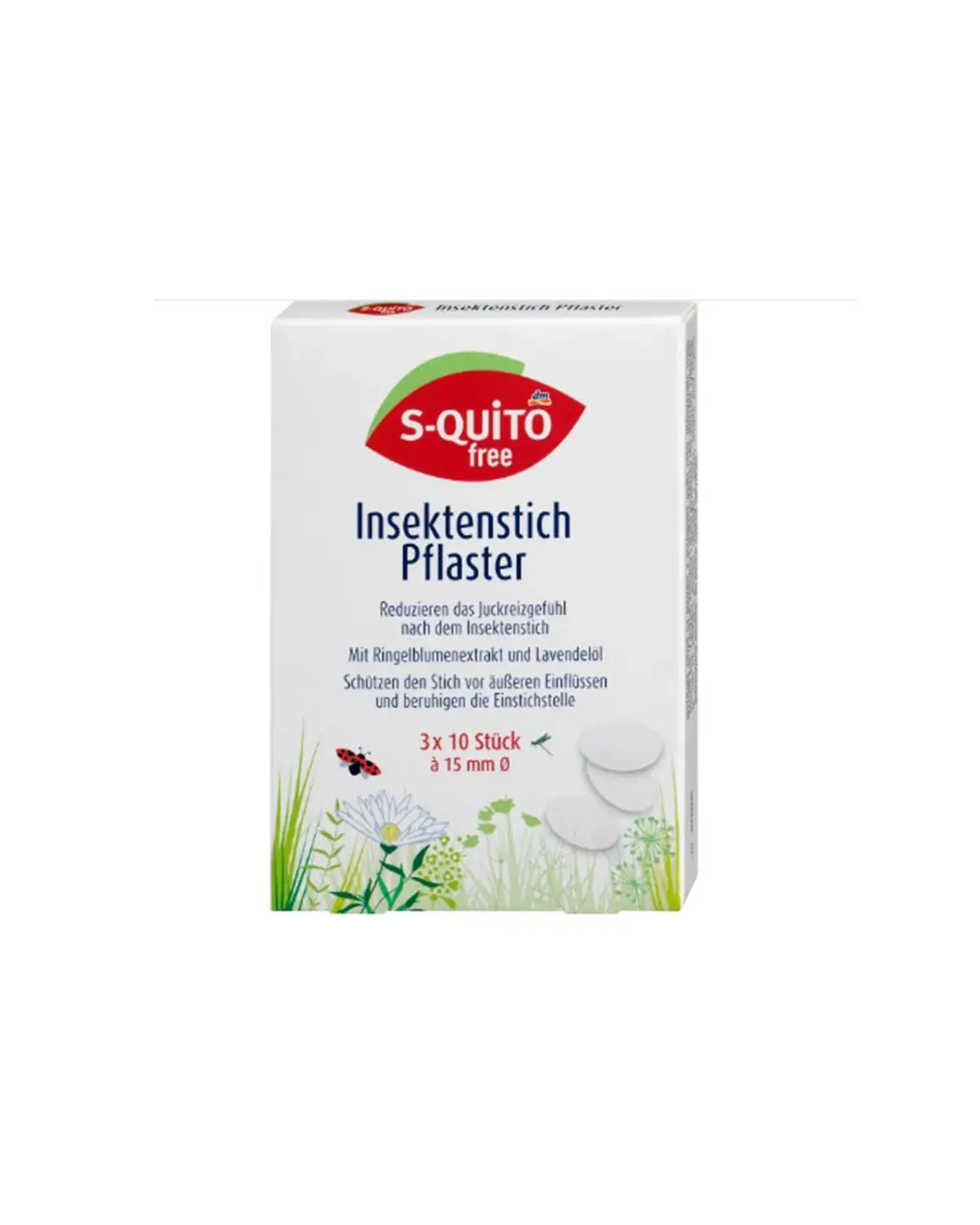 Пластирі від укусів комах | 30 шт S-quitofree 20205875