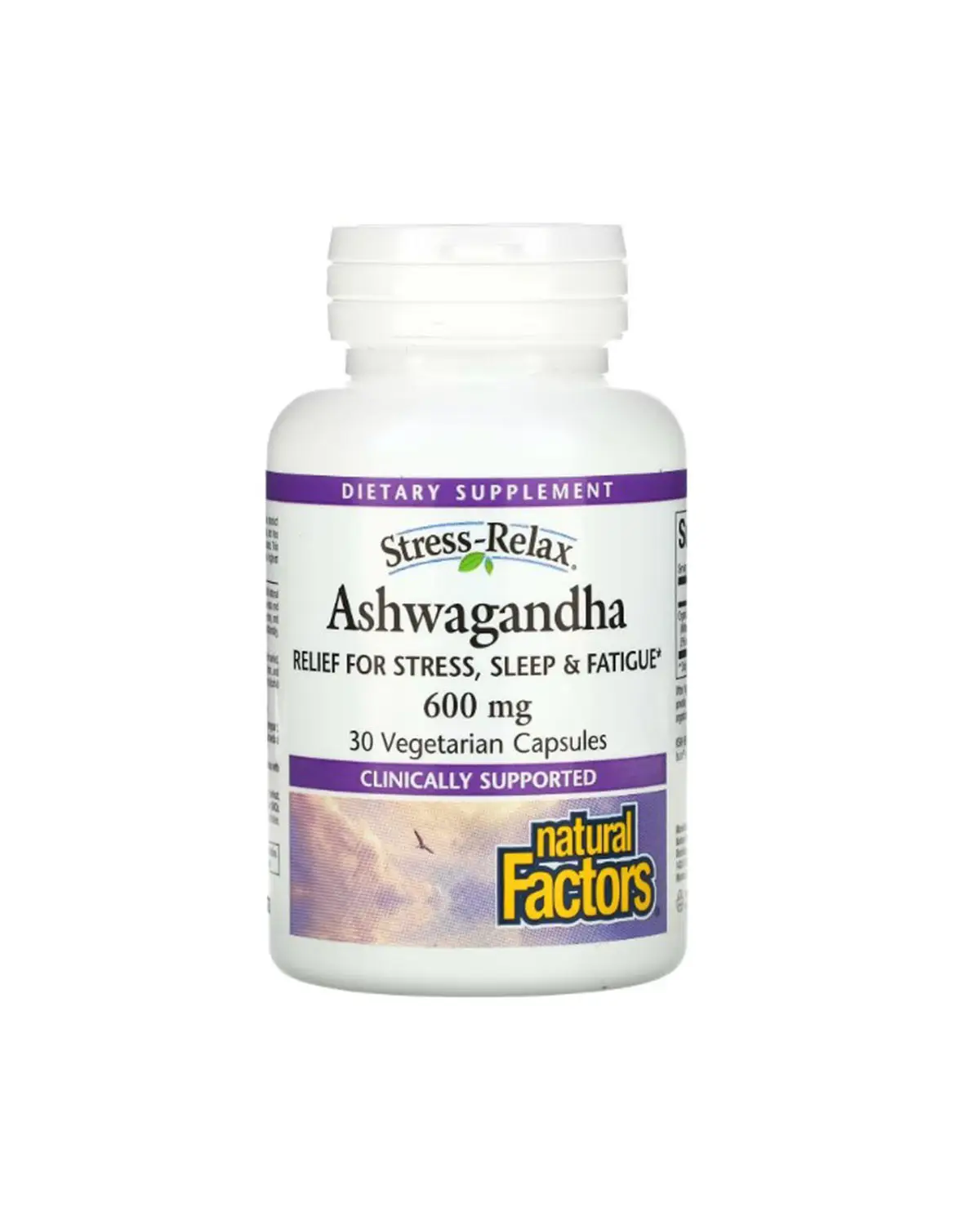 Ашваганда 600 мг | 30 кап Natural Factors 20205933