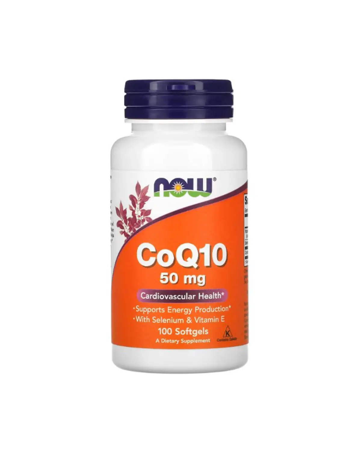 Коэнзим Q10 50 мг | 100 кап Now Foods 20205936