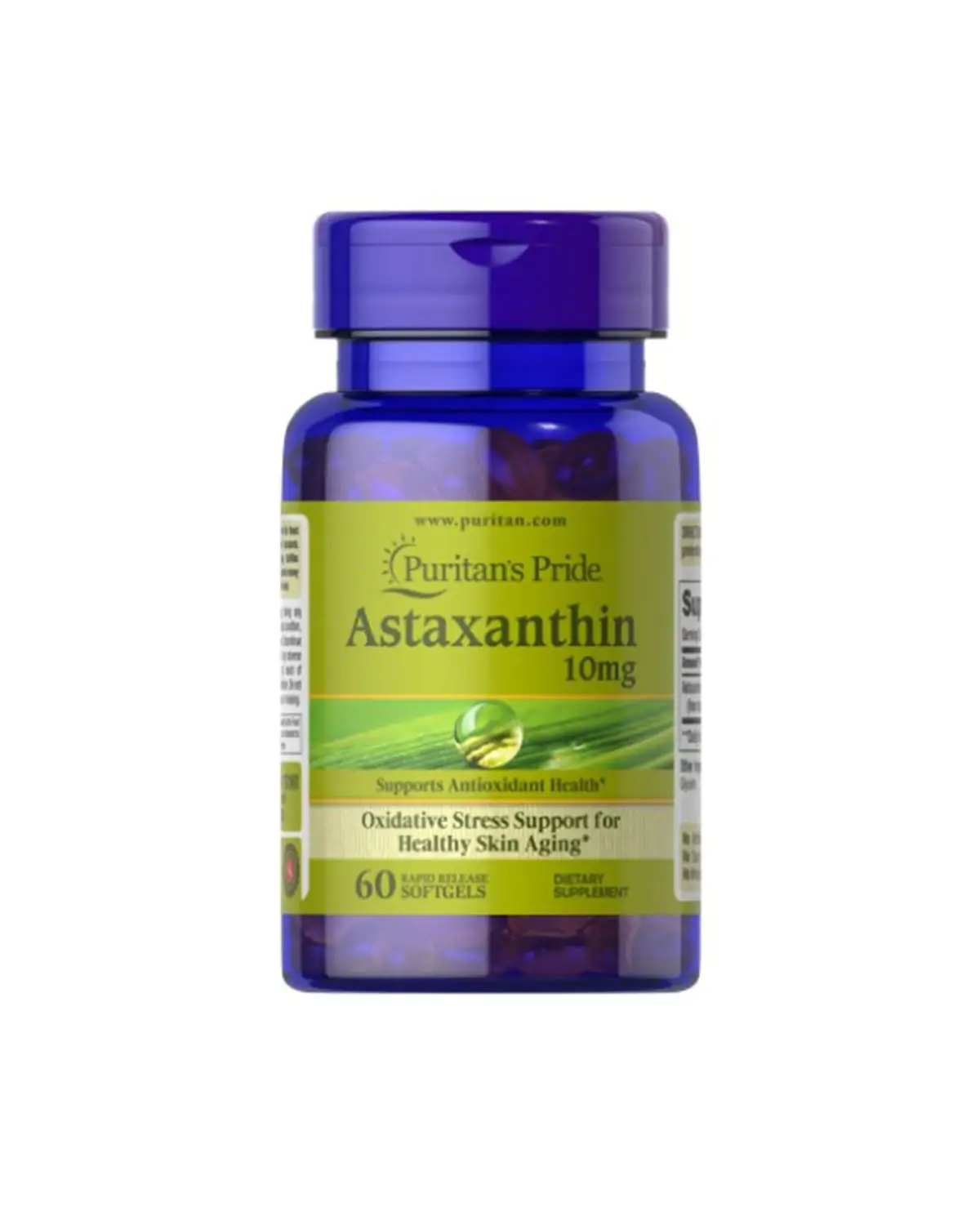 Астаксантин 10 мг | 60 кап Puritan's Pride 20205946