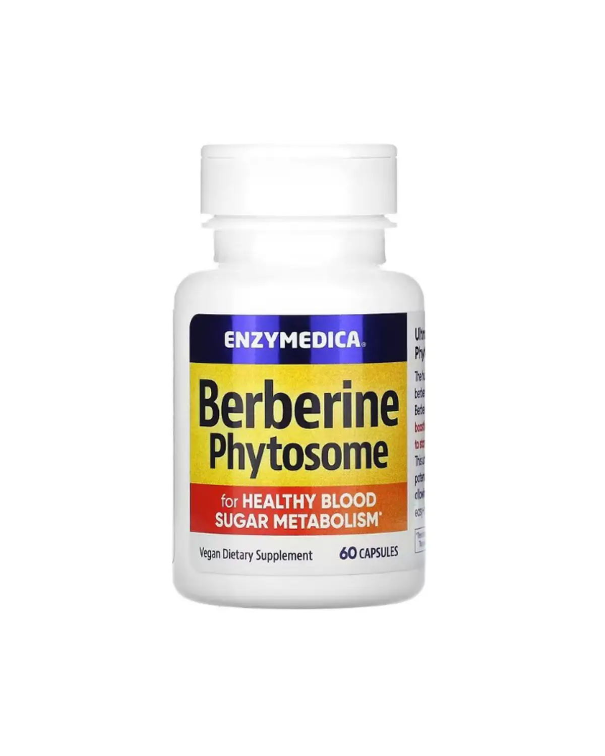 Берберин фитосомы | 60 кап Enzymedica 20205949
