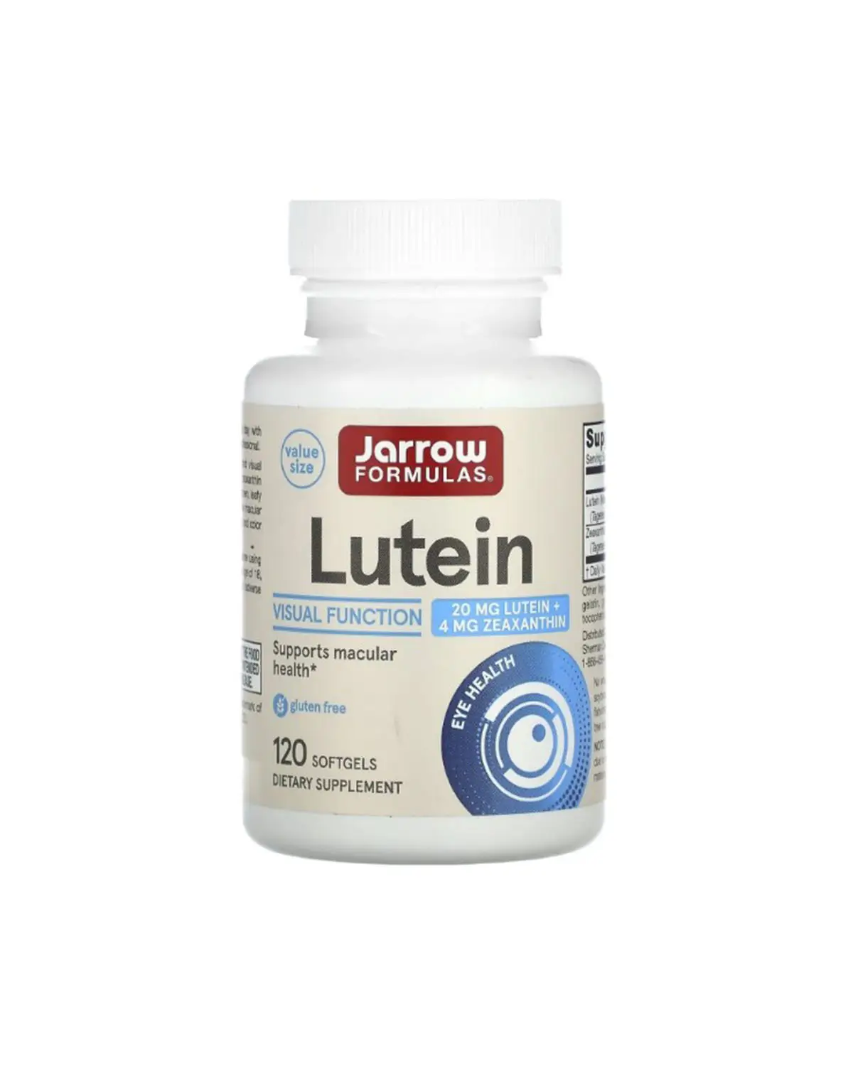 Лютеин 20 мг | 120 кап Jarrow Formulas 20206009