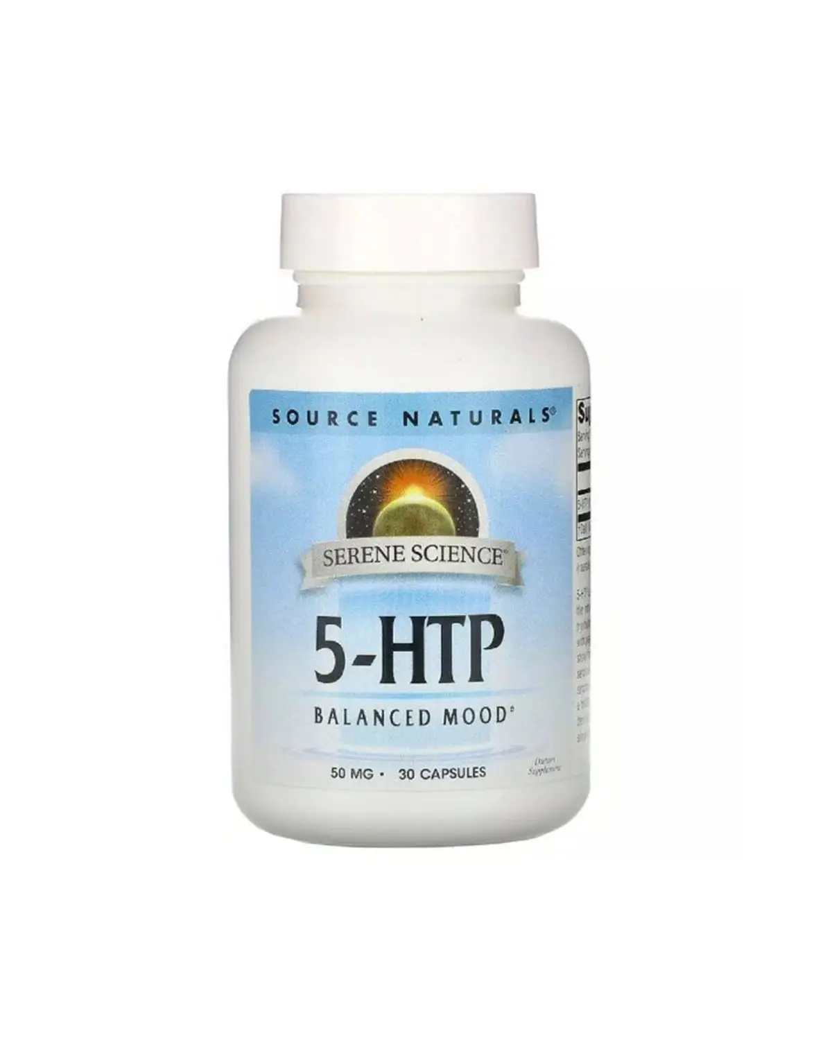 5-HTP (Гідрокситриптофан) 50 мг - 30 кап Source Naturals 20206197