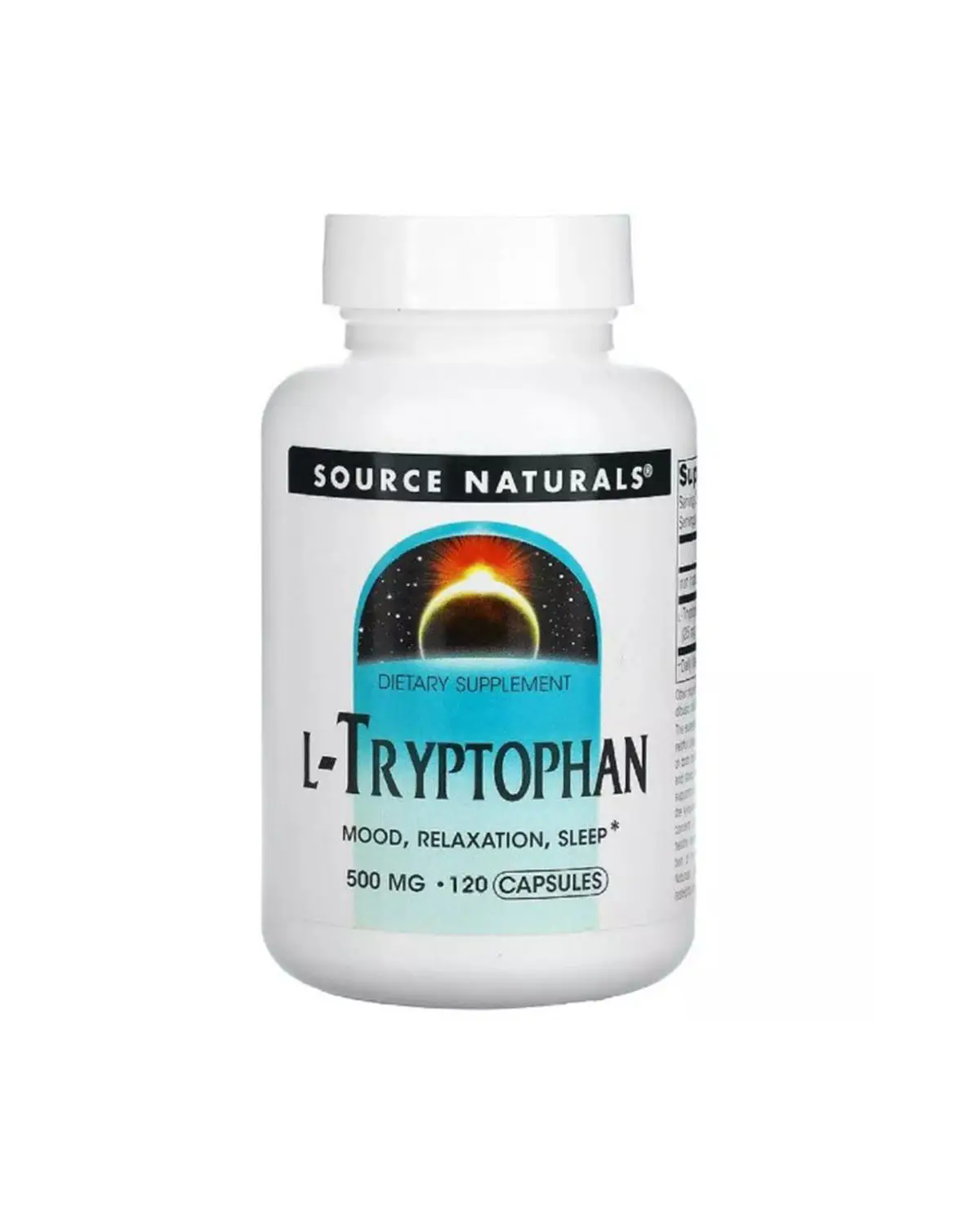 L-Триптофан 500 мг - 120 кап Source Naturals 20206200