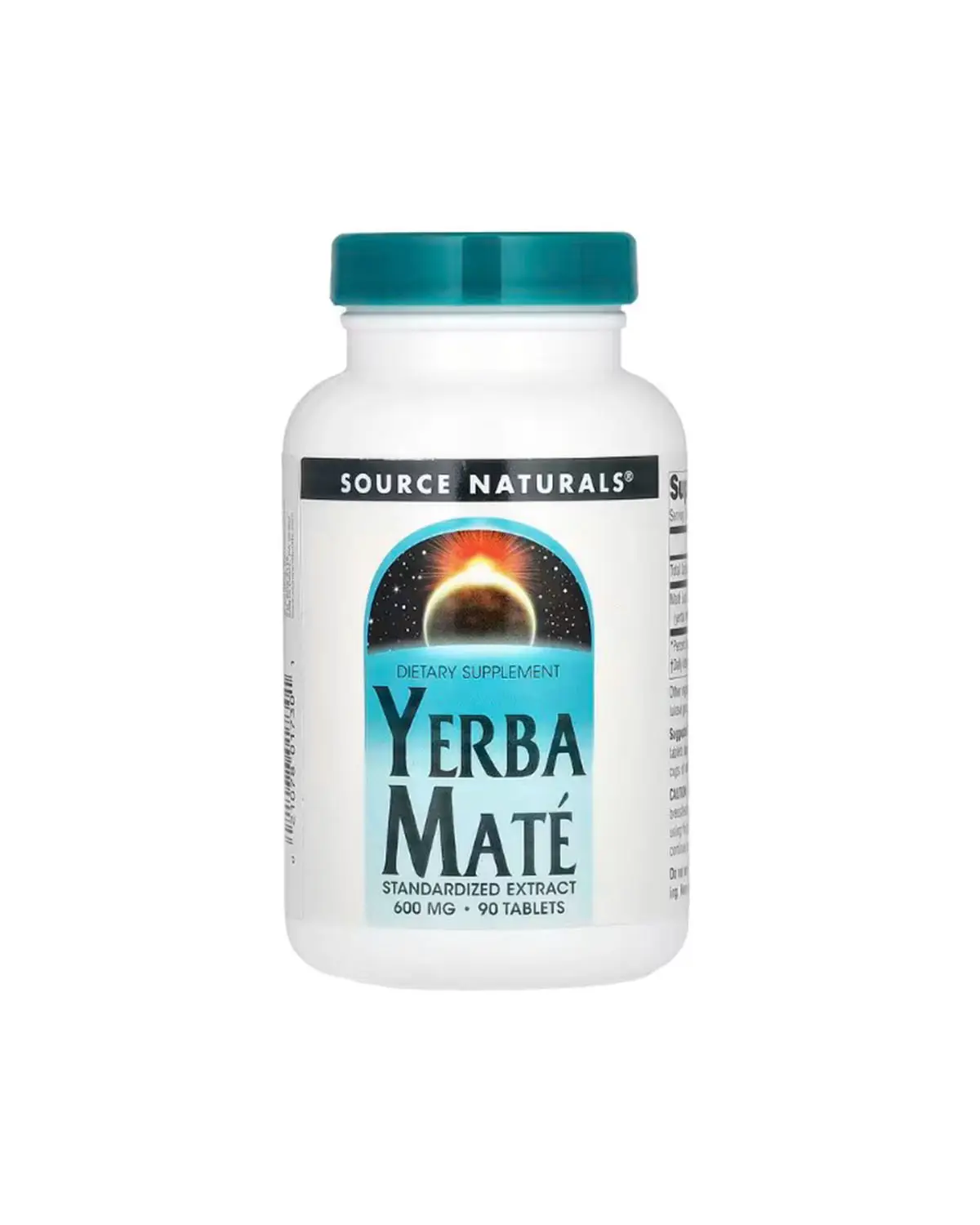 Парагвайский чай (мате) 600 мг - 90 таб Source Naturals 20206219