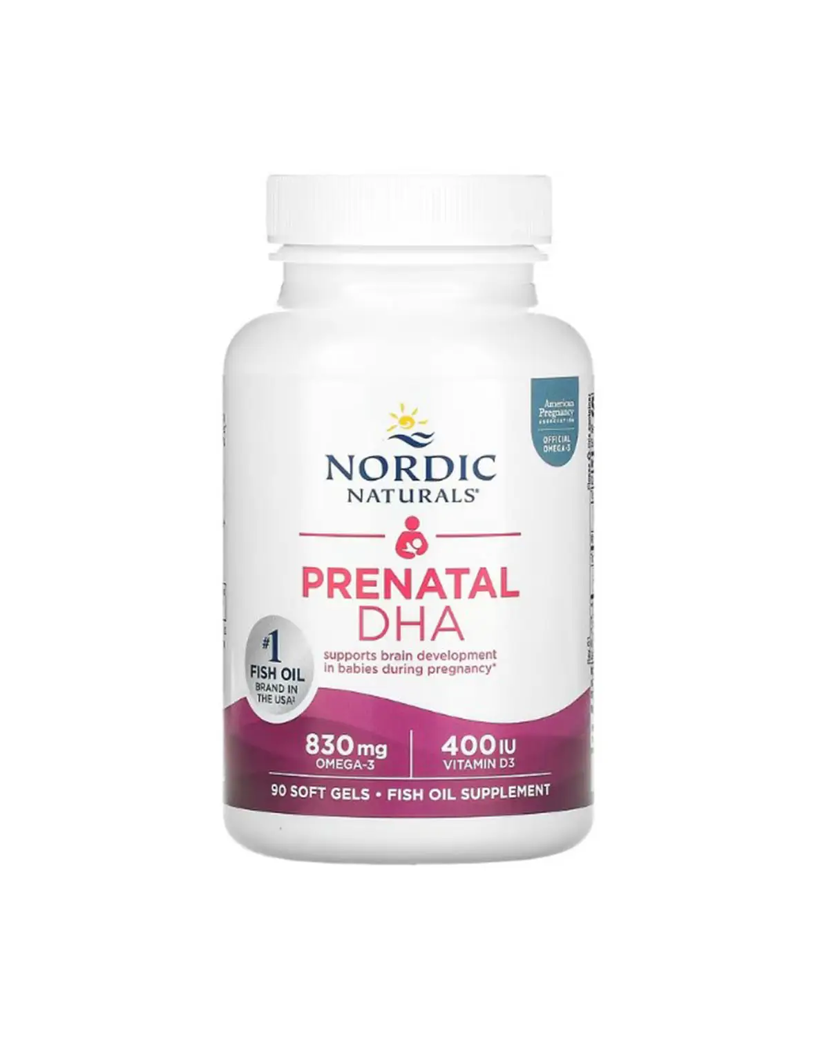 Рыбий жир для беременных - 90 кап Nordic Naturals 20206535