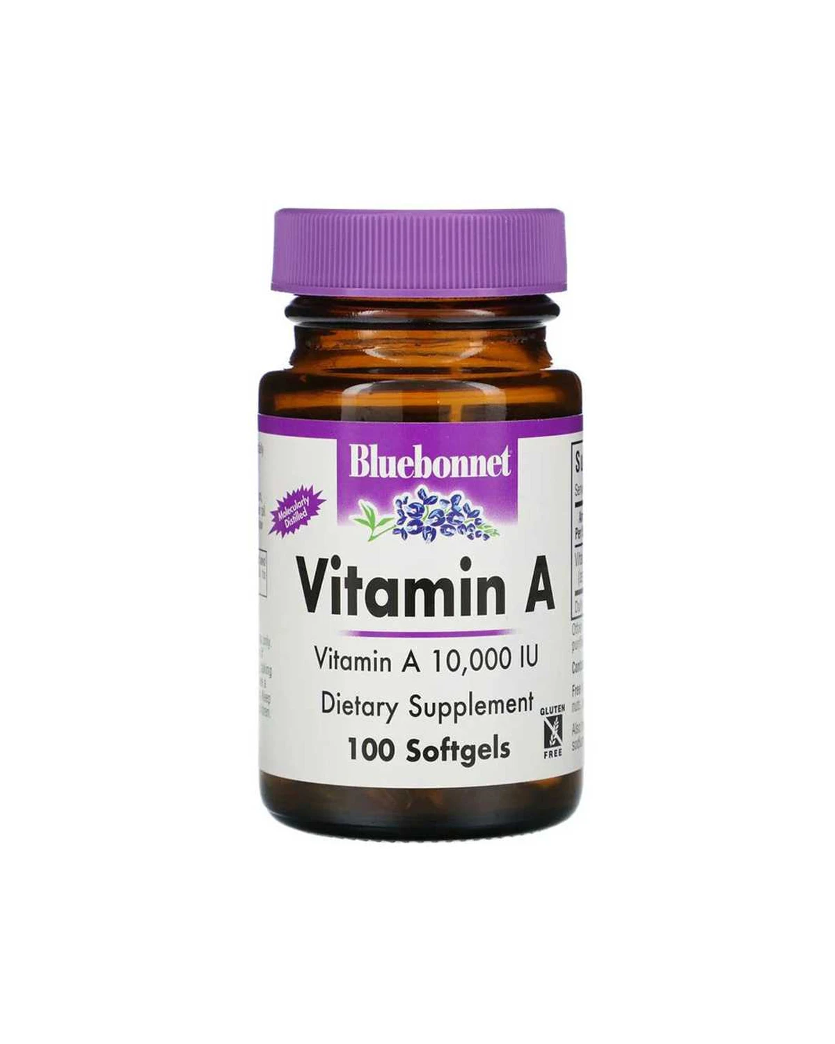Вітамін А 10000 МО - 100 кап Bluebonnet Nutrition 20206744