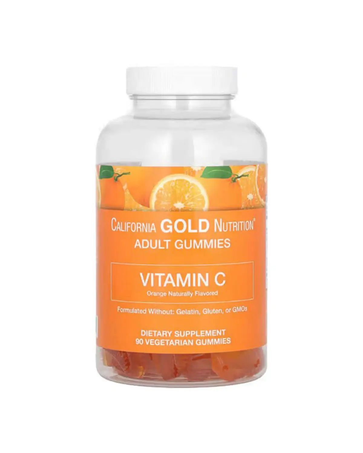 Витамин С апельсиновый вкус - 90 жев таб California Gold Nutrition 20206772