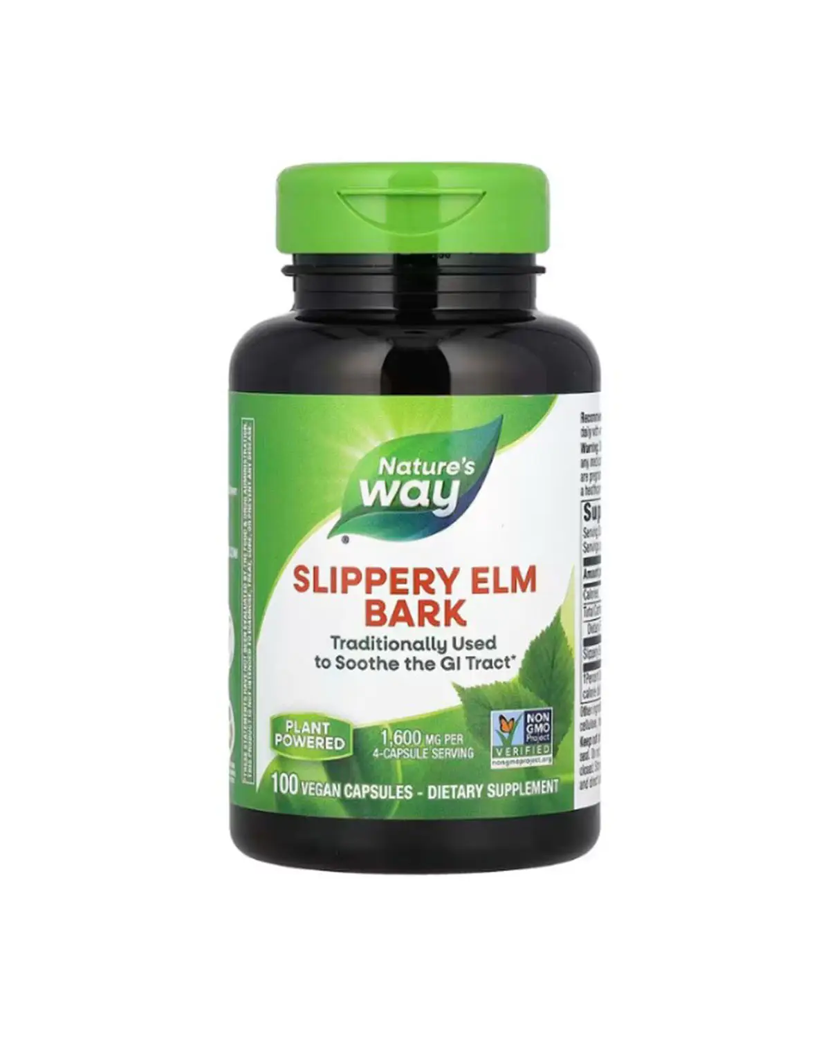 Кора скользкого вяза 400 мг - 100 кап Nature's Way 20206777