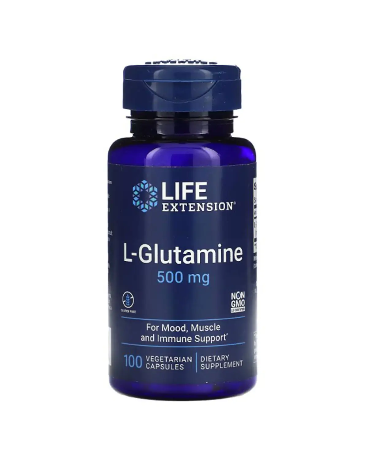 L-Глютамін 500 мг - 100 кап Life Extension 20206824