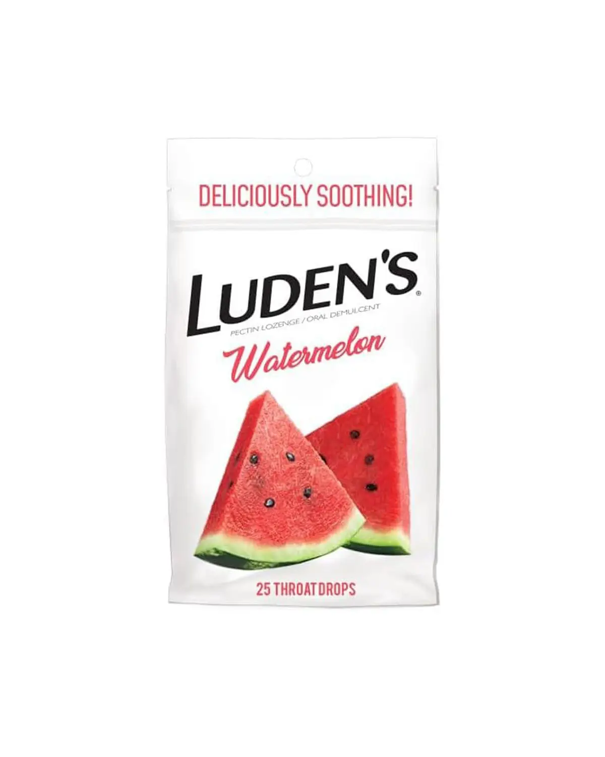 Льодяники з пектином кавун - 25 льодяників Luden's 20206838