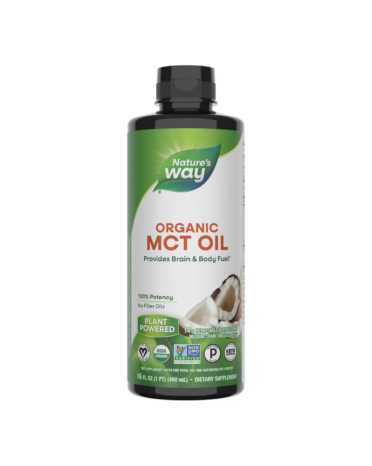 Кокосова олія MCT - 887 мл Nature's Way 20206845