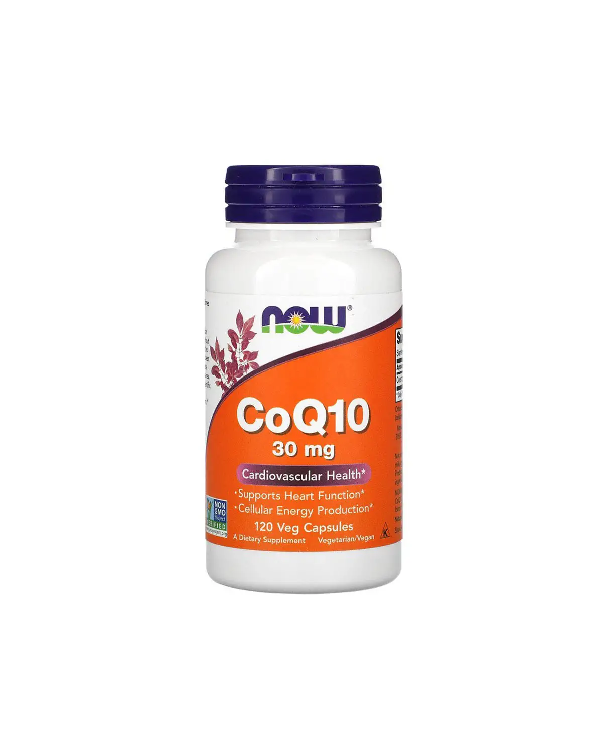 Коензим Q10 30 мг - 120 кап Now Foods 20300313