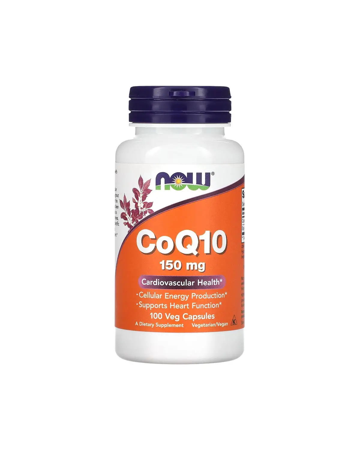 Коэнзим Q10 150 мг | 100 кап Now Foods 20300396