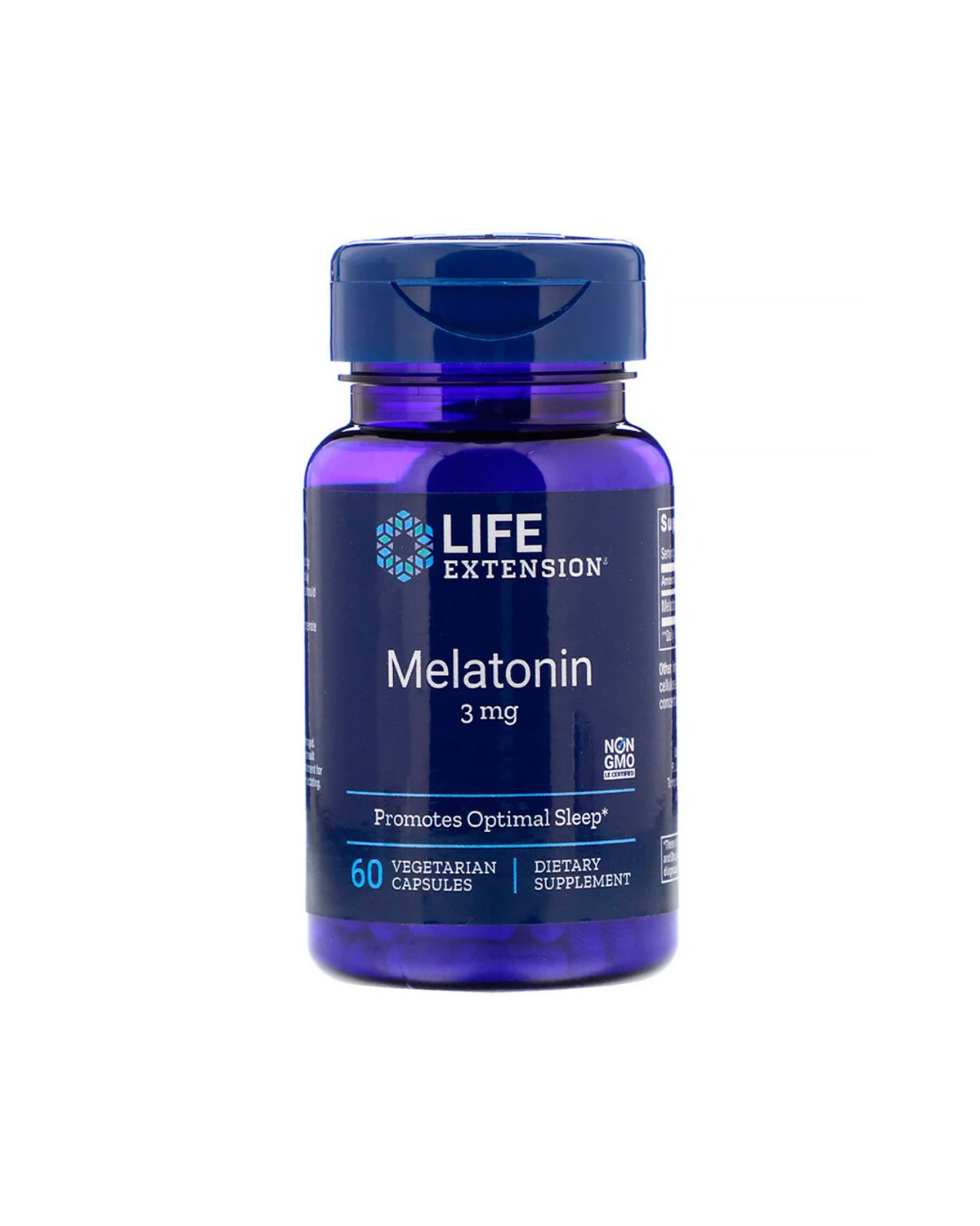Мелатонін 3 мг - 60 кап Life Extension 20300742